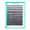 Bodermincer 10D 20D 240pcs Cluster Eyelash Extensions 8-9-10-11-12mm Mixed/ 10-11-12-13-14mm Mixed/12-13-14-15-16mm Mixed Eyelash Clusters Lash Extension Individual Lashes for Self Application