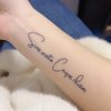 Oottati Semi Permanent 2 Weeks Long Last Waterproof Small Cute Temporary Tattoos, 100% Plant-Based Ink Infinity Realistic 2 Sheets Words Quotes Sine metu Carpe diem