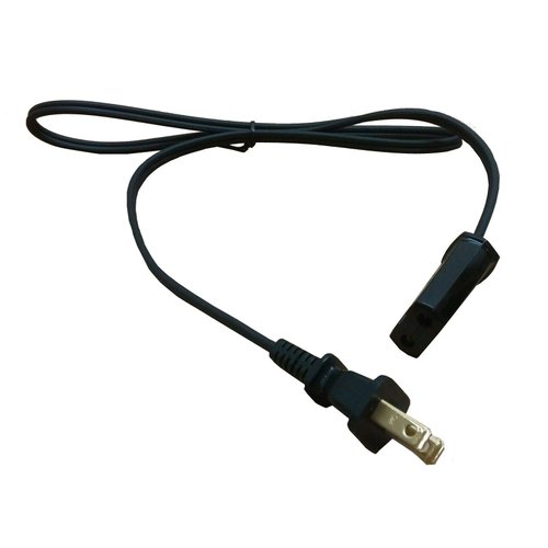 HASMX Replacement Power Cord Percolator Power Cord 36" for West Bend Coffee Urn 58036 58002, 2pin Cord Black 3ft (1-Pack)