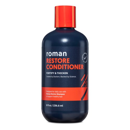 ROMAN Men&#39;s Restore Conditioner with Ingredients to Fortify and Moisturize Hair | With Plant Prot...
