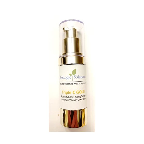 Triple C GOLD Anti-Aging Serum delivers long-lasting Vitamin C and peptides to give you more youthful looking skin