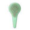 Michel Mercier Detangling Paddle Brush Normal Hair - Brush for Quick and Easy Detangling- Reduces Frizz, Breakage, and Hair Loss - Pink-Green - 1 pc