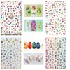 1000 Patterns Christmas Nail Art Sticker Decals, Kalolary Self-Adhesive Nail Stickers Santa Claus Snowflake Snowman Christmas Bell Tree Stick Elk for Christams Nail Decoration Gift(12 Sheets)