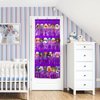 Hanging Over Door Toy Storage Organizer (24 Pockets), Compatible with LOL OMG Dolls Surprise Doll (Toys Not Included), Purple(57.5''x22'') (Purple)