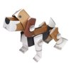 PIPEROID Animals Beagle Dog - Japanese 3D Paper Dog Puzzle DIY Origami Kit for Kids and Adults