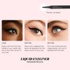 Younique MOODSTRUCK PRECISION Liquid Eyeliner - Perfect Jet Black | Smudge-proof, Water-Resistant Makeup Essential | Flawlessly Pigmented for Dramatic Winged Looks | Seamless Eyeliner Pen