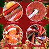 Christmas Door Cover Christmas Gingerbread Man Front Door Decorations Banner Christmas Wreath Gingerbread House Peppermint Candy Cane Door Cover Banner for Xmas New Year Holiday Candy Party Supplies