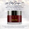 SNS Nail Dip Powder, Gelous Color Dipping Powder - Red River (Wine/Burgundy, Cream) - Long-Lasting Dip Nail Color Lasts 14 Days - Low-Odor & No UV Lamp Required - 1 OZ