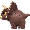 ​Jurassic World Bite Club Collectible Figure, Triceratops Chubby Stylized Dinosaur Approx 4-Inch Figure with Accessory​