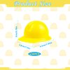 PPXMEEUDC 30 PCS Mini Construction Hats - Plastic Toys for Party Favors, Dress-Up Play and Supplies