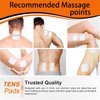 10PCS TENS Unit Replacement Pads 2x4, Reusable Electrodes for Muscle Stimulator Machine, Compatible with AUVON TENS, TENS 7000, Etekcity Tens Unit