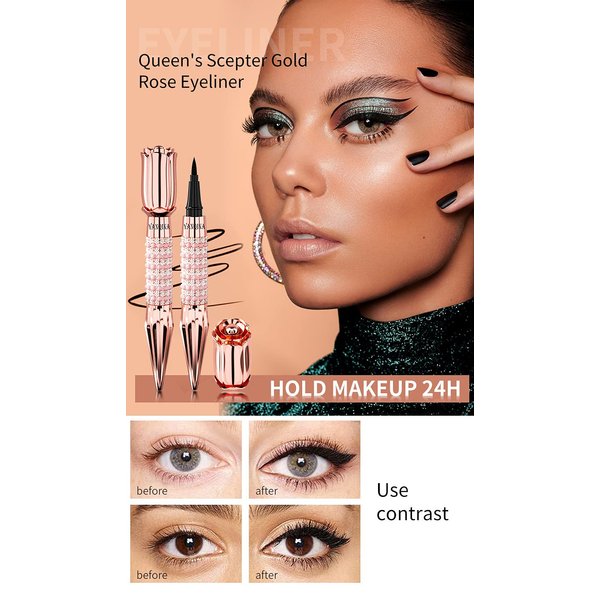 Hellokiss Savvy Eyeliner Pencil Waterproof Liquid Eyeliner for Women