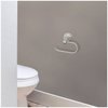 Design House 538371 Calisto Euro Bathroom Wall Mounted Toilet Paper Holder, Satin Nickel Finish, One Size