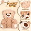 Jenaai 8 Pcs 10 Inches Stuffed Animal Bear Bulk Valentine's Day Gift Soft Cute Baby Shower Bear Small Stuffed Plush Toys for Girls, Boys, Back to School Birthday Wedding Party(Classic Style)