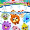 12 Pcs Party Favors for Kids, 3D Animal Pop Fidget Toys Bulk Goodie Bags Stuffers for, Prizes box Toys for Classroom Silicone Bath Suction Toys Birthday Gifts