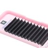 .25 14mm Ellipse Flat Eyelash Extensions Individual Lashes Stable Curl Cashmere Faux Mink Lahses Salon Lash Tray Classic Lash Extensions 0.20 C D Curl Matte Black Flat Lashes