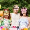 6 Pairs Novelty Party Sunglasses, Funny Luau Party Sunglasses Hawaiian Tropical Glasses Beach Themed Party Supplies Decoration