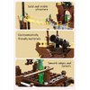 YPYFC Treasure Island Pirates Building Sets, 442PCS Pirate Ship Building Brick Toy Set Themed Display Model Room Decor Gifts for Kids Boys 6+