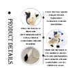 CHELEI2019 11.8" Cow Stuffed Animals Soft Cuddly Cow Plush Stuffed Animal Toy for Kids