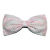 EmilyRose Couture Pastel Pink Lace Hair Bow- Baby Pink, Lolita, Light Pink- For Girls, for Teens, for Women (Headband)