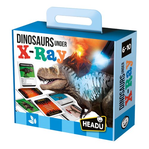 Headu Dinosaurs Under X-Ray, Educational Toys for Boys and Girls Ages 6-10 Years Old, Kids Learning Toys, Teacher Homeschool Supplies, Birthday