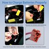 BXIZXD 12 Volt Battery Charger for Ride On Toys and Wire Harness Connector, 12V Kids Ride On Car Charger, 12V Electric Car Riding Toy Battery Power Adapter Square Plug