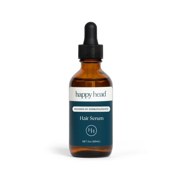 Happy Head Hair Regrowth Serum – Leave-In Scalp & Hair Treatment with Procapil®, Biotin & Rosemary – Lightweight Formula – 2oz