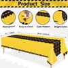 Dvaorc 4 Pack Construction Party Tablecloths Rectangle Construction Table Covers Dump Truck Birthday Table Cloth for Kids Boys Birthday Construction Birthday Party Supplies 51 x 86 Inch