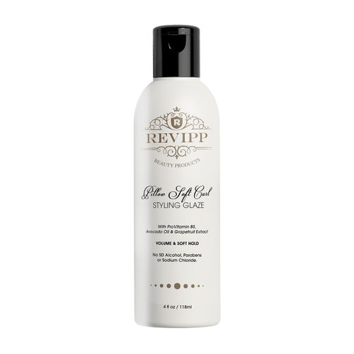 REVIPP Beauty Styling Glaze - 4 fl oz / 118 ml | Pro Vitamin B5, Avocado Oil, Grapefruit Extract | Volume & Soft Hold | No SD Alcohol, Parabens, or Sodium Chloride