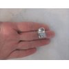 Generic Tiny mini silver tone metal hair claw clip Set D (Clip quantity: 2 clips), 1 Count (Pack of 1)