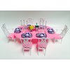 My Fancy Life Dollhouse Furniture - Dining Room Play Set