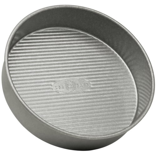 USA Pan Bakeware Round Cake Pan, 9 inch, Nonstick & Quick Release Coating, 9-Inch,Aluminized Steel