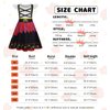 Sukyfecde Pirate Costume Dress up for Girls Kids Buccaneer Cosplay Outfits Birthday Party Dress Halloween Princess Dresses 4t Black Red