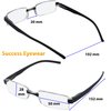 Success Eyewear Reading Glasses Set of 2 Rimless Ultra Lightweight Comfort Glasses for Reading for Men and Women +2.25