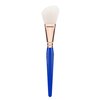 Bdellium Tools Professional Makeup Brush - Golden Triangle 962 Slanted Blusher - With All Vegan and Soft Synthetic Fibers, For Contouring and Highlighting (Blue, 1pc)