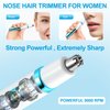 Areyzin Women's Nose Hair Trimmer, Powerful and Versatile, Waterproof and Easy to Clean, Compact and Portable