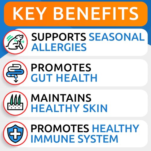 BARK&SPARK Dog Allergy Relief Chews - Anti-Itch Skin & Coat Supplement - Omega 3 Fish Oil - Itchy Skin Relief Treatment Pills - Itching&Paw Licking - Dry Skin&Hot Spots - (120 Immune Treats - Chicken)