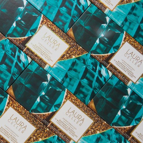 LAURA GELLER NEW YORK Laura's Essentials Blushing & Blissful 12 Multi-Finish Eyeshadows 1 Highlighter, 1 Blush Full Face Palette