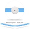 Kuruyo Freestyle Sensor Adhesive Bandage Patches for Libre 2 Cover Waterproof Clear Film, Pack of 60pcs, Blue