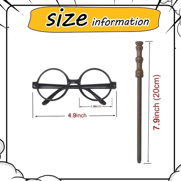 Cosplay Party Supplies - Wand Pencils for Theme Birthday Party,Halloween Favors Costume Decor Goodie Bag Fillers School Rewards,12pcs