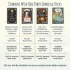 Lümicela Tarot Deck, Premium Tarot Cards for Beginners & Experts, Collector's Quality, 78-Card Illustrated, Gold Foil Edges, Intuitive Guidance & Personal Growth, Exclusive Online Content & Guidebook