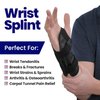 Wrist Brace For Carpal Tunnel Right Hand | Night Wrist Support | Wrist Splint & Hand Brace | Carpal Tunnel Syndrome & Wrist Tendonitis Pain Relief with Forearm Compression | For Men & Women (RIGHT)