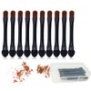 Vôsaidi Eyeshadow Brushes Makeup Brushes 10pcs Eyeshadow Sponge Dual Sides Eyeshadow Applicator Travel Eyeshadow Brush Concealer Brush