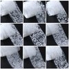 Nail Foil Transfer, DANNEASY 30 Roll Black White Laser Lace Nail Foils Retro Nail Stickers Holographic Nail Art Foil Transfer Starry Sky Nail Design Stickers Nail Decals for Women Kids