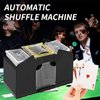 Ni-SHEN 4 Deck Automatic Card Shuffler USB/Battery Operated Electric Shuffler for Family Party Poker/Blackjack/UNO