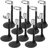 10 Pcs Doll Stand Action Figure Stands Doll Display with Expandable Waist Wire for 8" to 12" Dolls and Action Figure Dolls Accessories 2 Styles