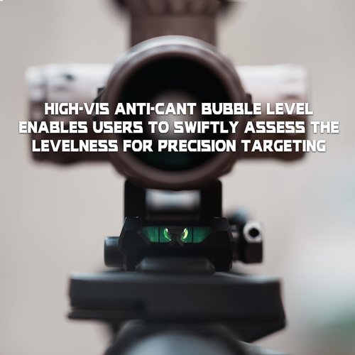 Precision Picatinny Bubble Level,Anti-Cant Level