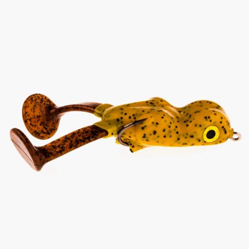 Scum Frog Bigfoot Topwater Bass Fishing Paddle Foot Hollow Body Frog Lure with Weedless Hooks, Bigfoot (3/8 Ounce), Pumpkin Seed, Bigfoot (3/8 Ounce)