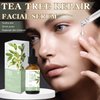 Tea Tree Oil Facial Serum, Acne Serum Soothing & Nourishing Non-Greasy Skin Care Serum Moisturizer Oil Control Tea Tree Serum for Face and Acne Prone Skin Redness Relief, Acne Scars, Pimples