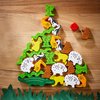 HABA Animal Upon Animal - Classic Wooden Stacking Game Fun for The Whole Family (Made in Germany)